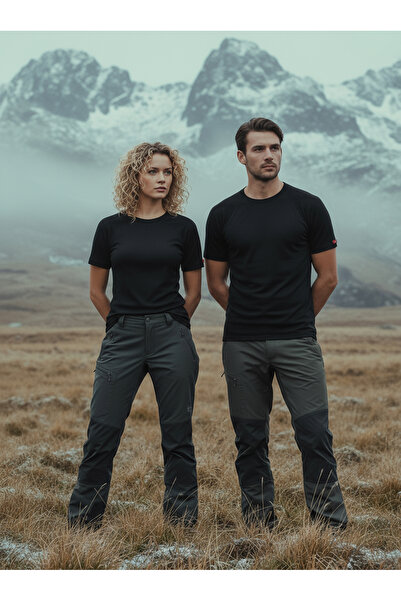 Blackspade Θερμικό Unisex T-Shirt 2ο Επίπεδο - Μαύρο 9258