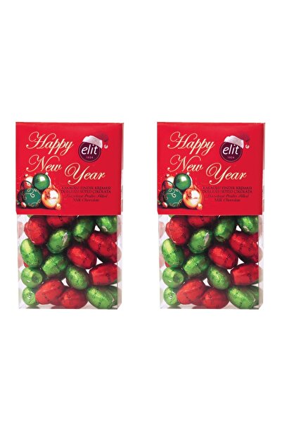 Elit Çikolata Chocoeggy Yılbaşı Yumurta Çikolata 225g 2’li Set (2x225g) Glutensiz