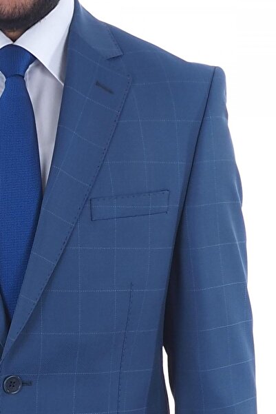 Jan Carlucci Yünlü Slimfit Drop 4 Takım