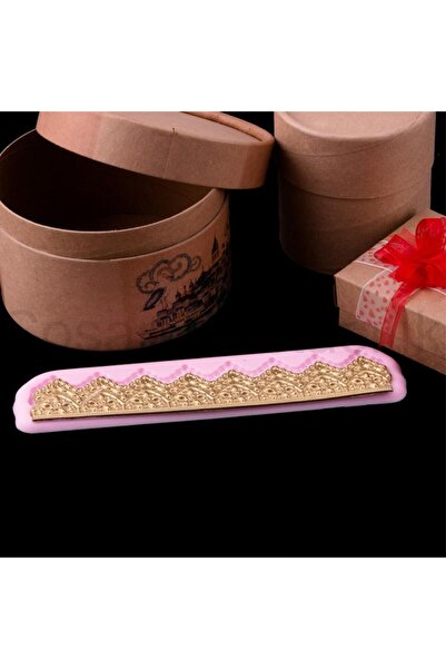 enc Silikon Kalıp Köşeli Desenli Bordür