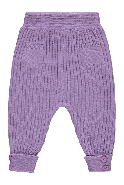 Civil Baby Basic Corded Fabric 3-12 Months Sweatpants - Lilac 3-6 Months