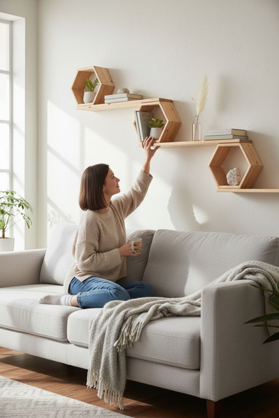 ABAD.HANDMADE Duvar rafı