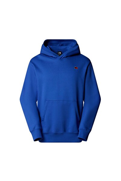 THE NORTH FACE F0A8Eu8Cz61-R U Icon Relaxed Hooded Sweatshirt Men's Sweatshirt Navy Blue