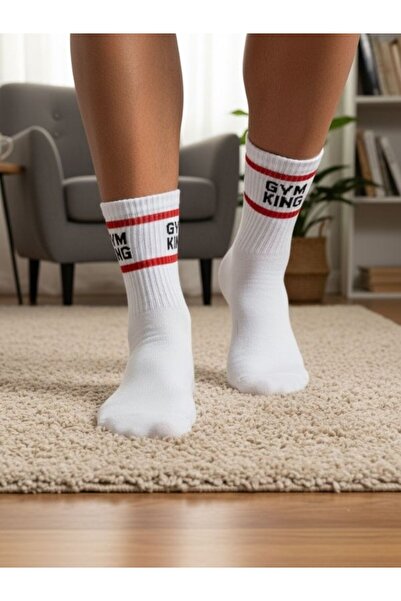 AKSU ÇORAP جوارب رياضية للتنس مكتوبة من Circle Gym King