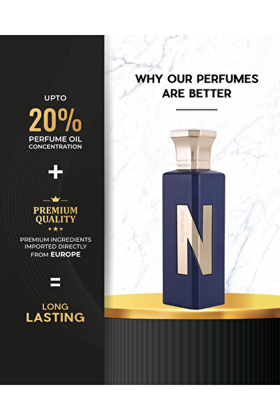 Naseem Wild Impulse Aqua Perfume N-series Subtle Tone Eau De Parfum For Men & Women 75 ml