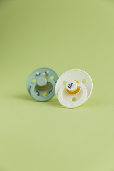 Bibs Studio Colour Bumblebee Emzik-Ivory 0-6 Ay