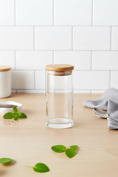 Bambum Zolla 6 Pieces Glass Spice Rack