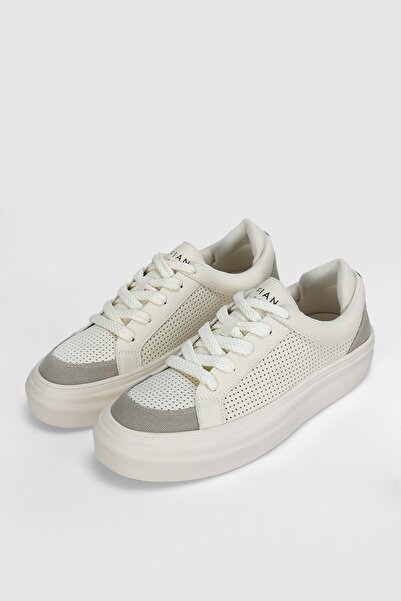 Lufian 111230259 Allan Sneaker Чоловічі шкіряні кросівки БІЛІ