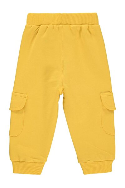 Civil Baby Kargo Cepli Jogger 6-18 Ay Eşofman Altı - Sarı 12-18 Ay
