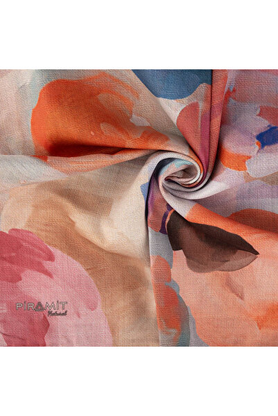 PİRAMİT Φουλάρι με φυσικό σχέδιο