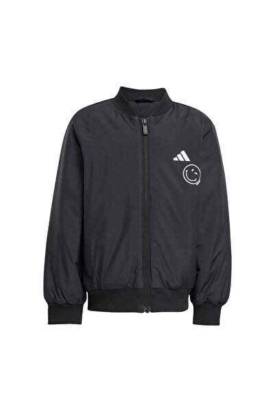 adidas JL8839-C Lk Smı Jacket Çocuk Ceket Siyah