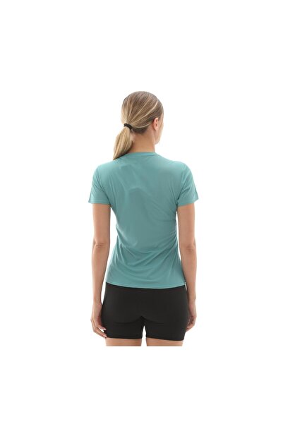 adidas JM8337-K Adızero E Tee Kadın T-Shirt Mavi