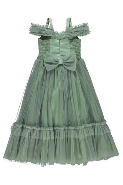Civil Girls Girl's Evening Dress 6-9 Years Green