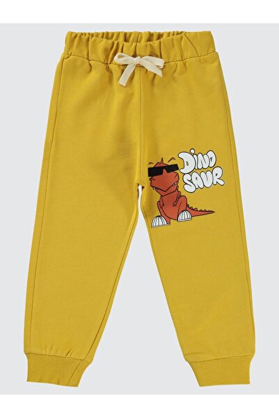 Civil Boys Erkek Çocuk Eşofman Altı 2-5 Yaş - Hardal4-5 Yaş