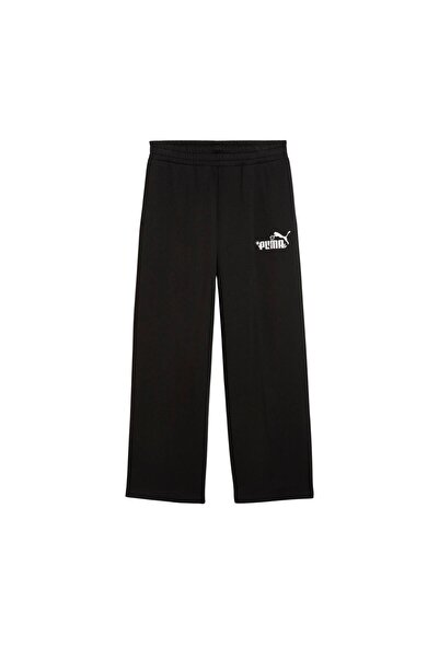 Puma 688081-01 Ess Nature 2.0 Logo Pants Women's Sweatpants Black