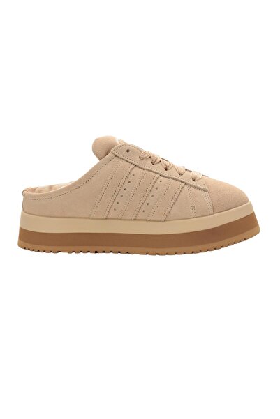 adidas JR3732-K Campus 00S Wtr Lo W Kadın Terlik Krem