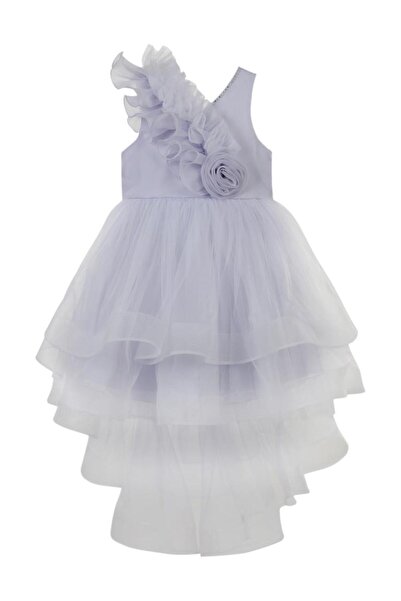 Civil Girls 6-9 Years Old Evening Dress - Lilac9-10 Years Old