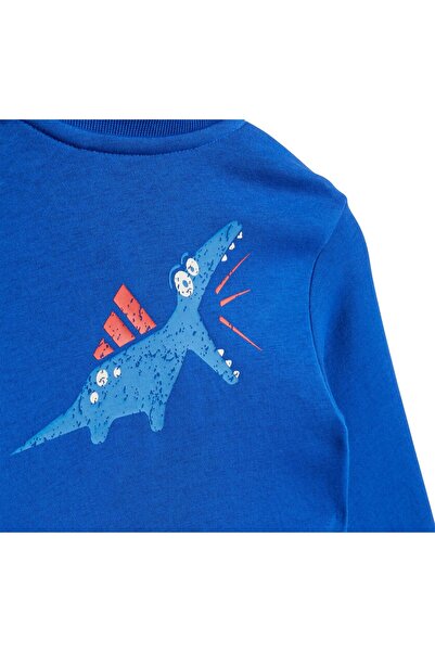 adidas JN2232-B I Adrpt Fz St Bebek Eşofman Takımı Lacivert