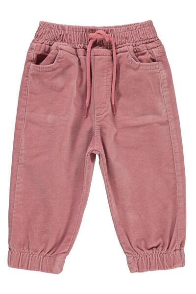 Civil Baby بنطلون جوجر أساسي للأطفال من 9-18 شهرًا - لون بودرة للأطفال من 18-...