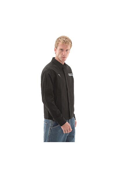 Puma 632749-01 Ferrari Lifestyle Jacket Erkek Ceket Siyah