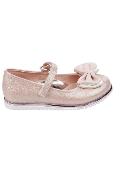 Civil Girls Girl's Bow Ballerina Ballerina Size 26-30 Powder