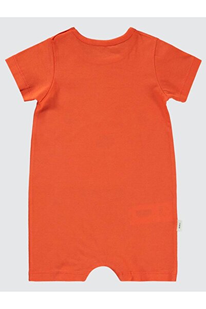 Civil Baby Erkek Bebek Patiksiz Tulum 6-18 Ay Narçiçeği
