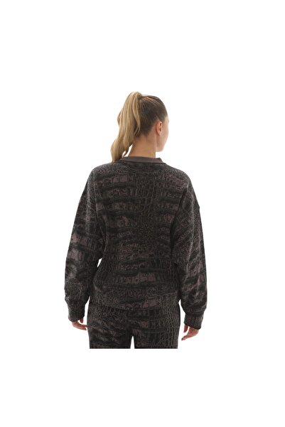 adidas JN2215-K Asmc Loose Ss P Γυναικείο φούτερ ανθρακί