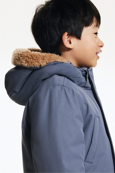 H&M Dolgulu Su Tutmaz Parka