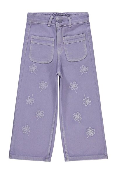 Civil Girls Kız Çocuk Pantolon 6-9 Yaş Lila