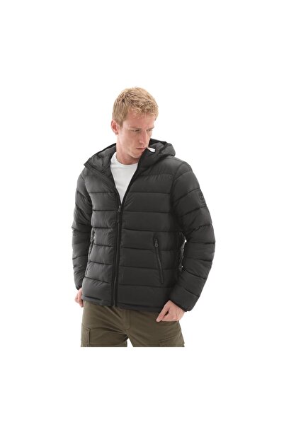 Timberland B0A44A10011-R Garfıeld Durable Water Repellent Puffer Men's Jacket Black