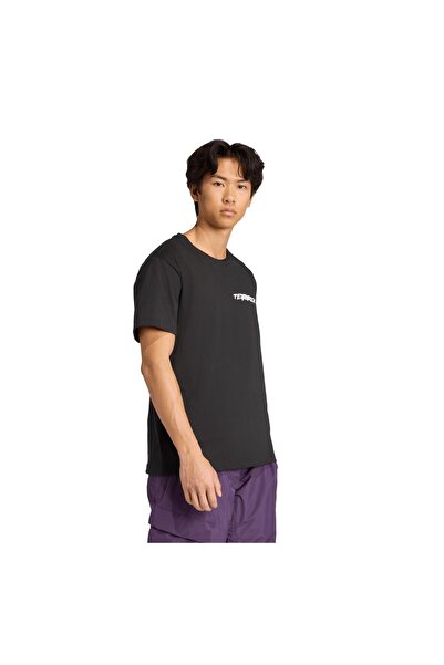 adidas Jm6359-E U Snow t Men's T-Shirt Black