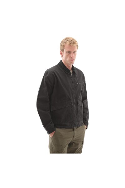 Timberland B0A5Tgf0011-R Strafford Washed Canvas Jacket Men's Jacket Black
