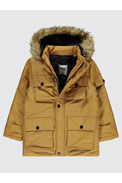 Civil Boys Erkek Çocuk Mont 6-9 Yaş Hardal