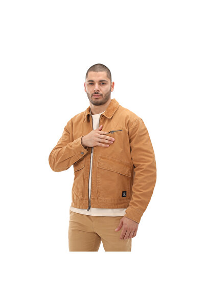 Timberland Strafford Yıkanmış Kanvas Erkek Sarı Ceket