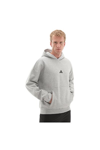 adidas JW7132-E M Fı Sl Hd Ανδρικό φούτερ Γκρι