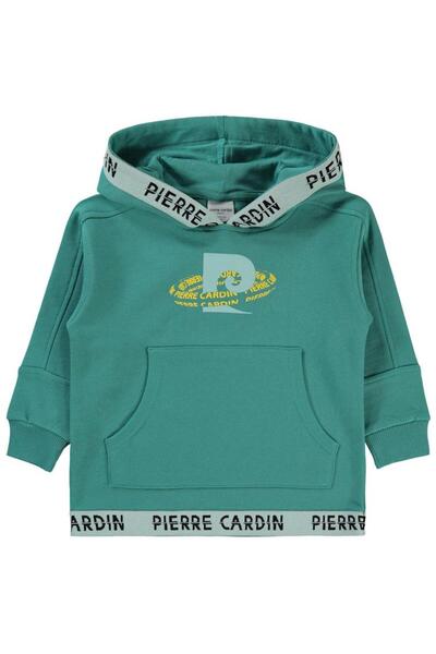 Pierre Cardin Baskılı 2-5 Yaş Sweatshirt - Yeşil2-3 Yaş
