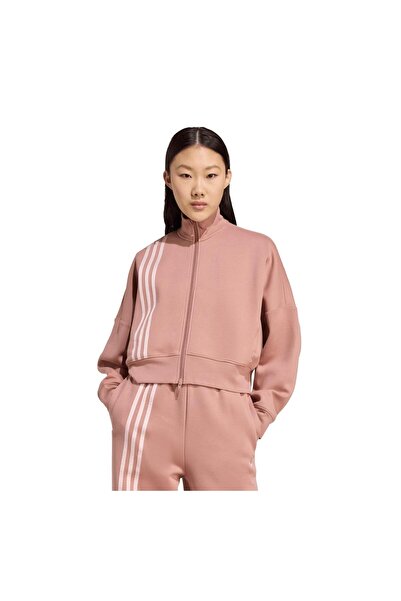 adidas JW3609-K 3 Strıpes Zıpup Kadın Ceket Pembe