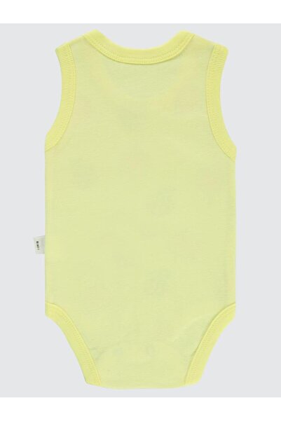 Civil Baby Бодли с бродерия с пчели Sfr.Kol1-36 месеца Боди с копчета - Жълто...