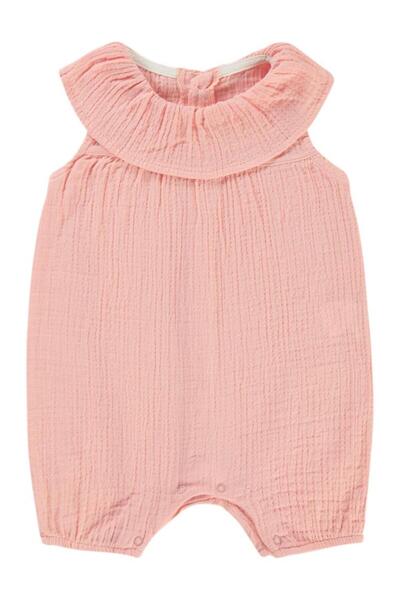 Civil Baby Muslin 6-18 Months Jumpsuit - Powder 9-12 Months