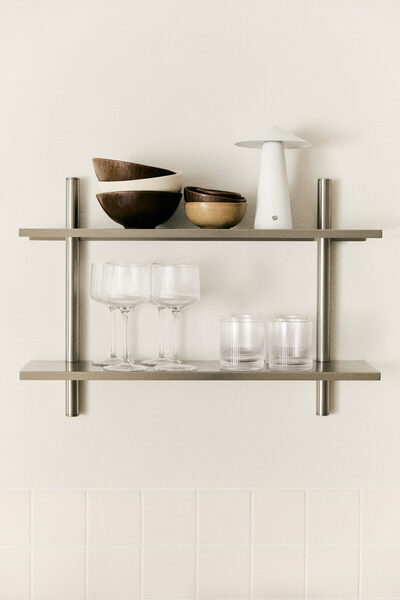 H&M 4'lü Oluklu Su Bardağı