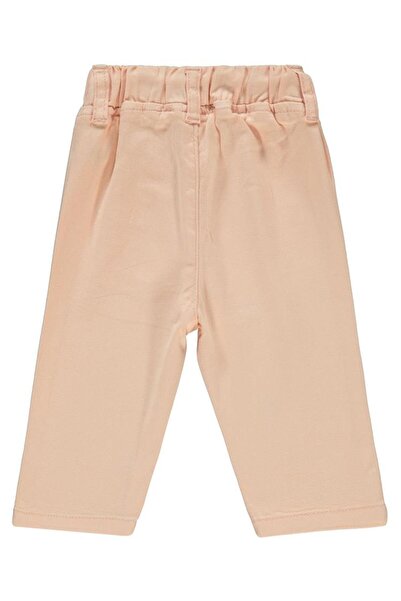 Civil Baby Çiçek Nakışlı 6-18 Ay Pantolon - Pudra12-18 Ay