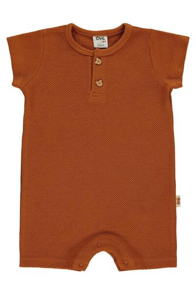 Civil Baby Baby Boy Jumpsuit Without Booties 6-18 Months Cinnamon