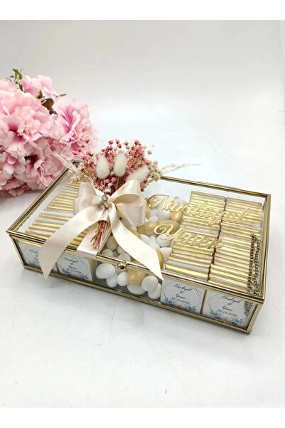 RetroLazer İsteme Çikolatası , Söz Nişan Çikolatası , 100 adet çikolata ve Ba...
