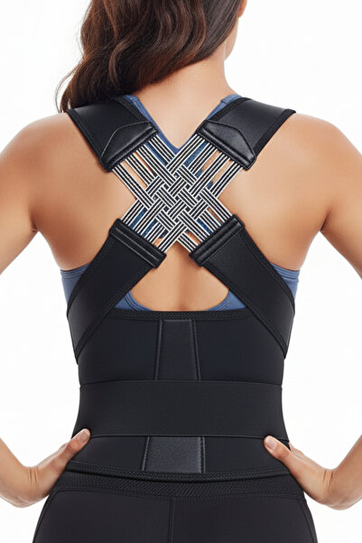 Fashion Form Corset medical cu postură verticală în spate și talie - reglabil...