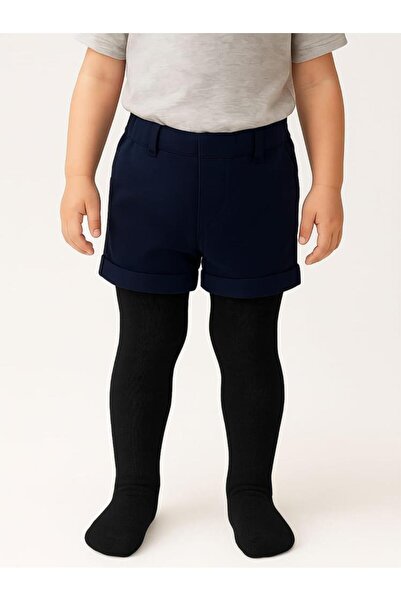 Civil Boys Düz 3-7 Yaş Çocuk Erkek Külotlu Çorap - Lacivert 3-4 Yaş