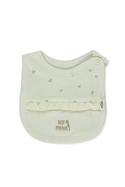 Bebetto Organic Interlock Apron (Organic Cute Bear) Salmon