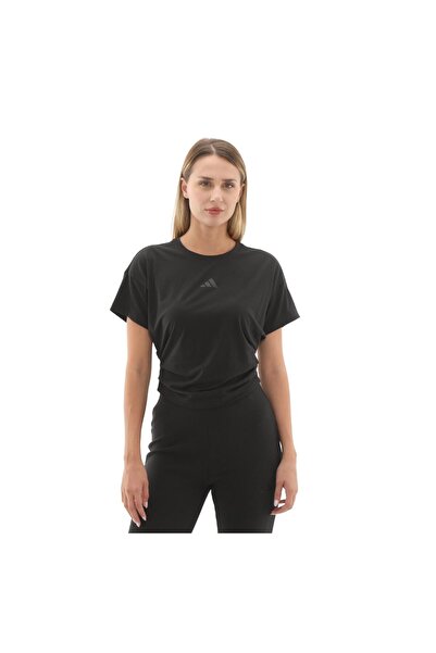adidas JX1190-K adidas Power Tee γυναικείο μπλουζάκι μαύρο
