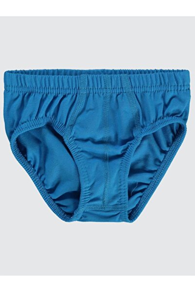 Civil Boys Basic 2-10 Yaş 2'li Külot Set - Mavi 6-7 Yaş