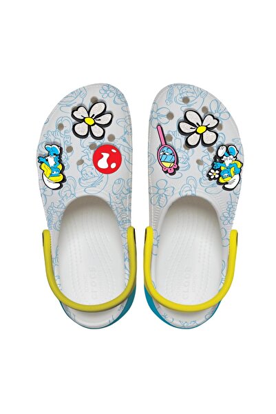 Crocs 210822-90H Smurfs Platform Clog Kadın Terlik Gri