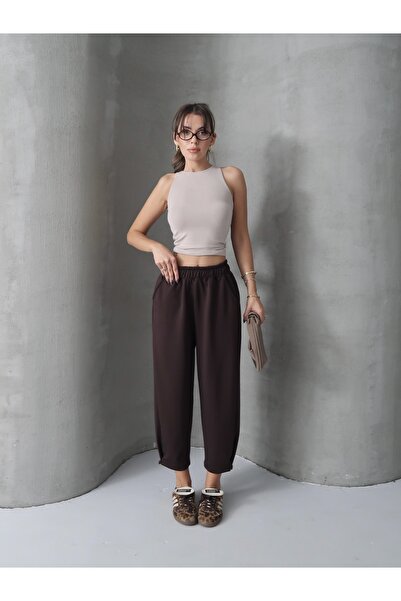 Paw Garage Дамски панталони Skye Soft Modal с еластична талия